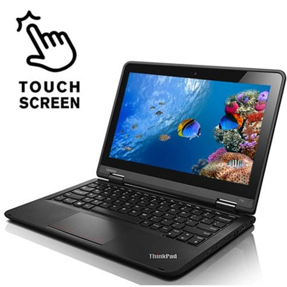 Restored Lenovo ThinkPad Yoga 11e Touchscreen 11.6" Laptop Computer Intel Quad Core 4GB RAM 128GB SSD Webcam HDMI Wifi with Windows 10 (Refurbished)