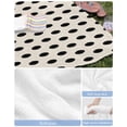 thumbnail image 6 of Wave Point Black Beach Towels Oversized Super Absorbent, Modern Minimalist Geometric on Linen Lightweight Bath Towel Quick Dry Sets For Bathroom/Pool/Rv Camping/Beach Play/Gym Room/Picnic 30"x60", 6 of 8
