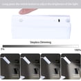 thumbnail image 2 of VONKY Night Light Bedroom Touch Reading LED Desk Lamp Rechargeable Dimmable Table Lamps Rotating for Home Study College, 2 of 6