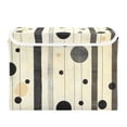thumbnail image 7 of Yayeee Collapsible Cube Storage Bin with Lid Fabric Closet Decorative Basket with Handles, Stripes Pattern, 7 of 7