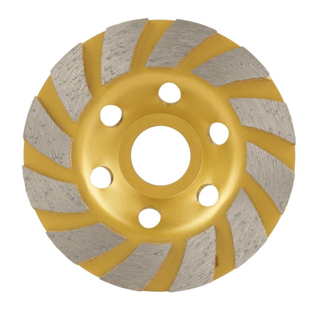 Tebru Stone Grinding Disc, Segment Grinding Wheel, 100mm*4.5mm Diamond