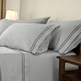 thumbnail image 2 of Subrtex 300 Thread Count Tencle Cotton 2-Pack Pillowcase (King/CK,Light Gray), 2 of 7