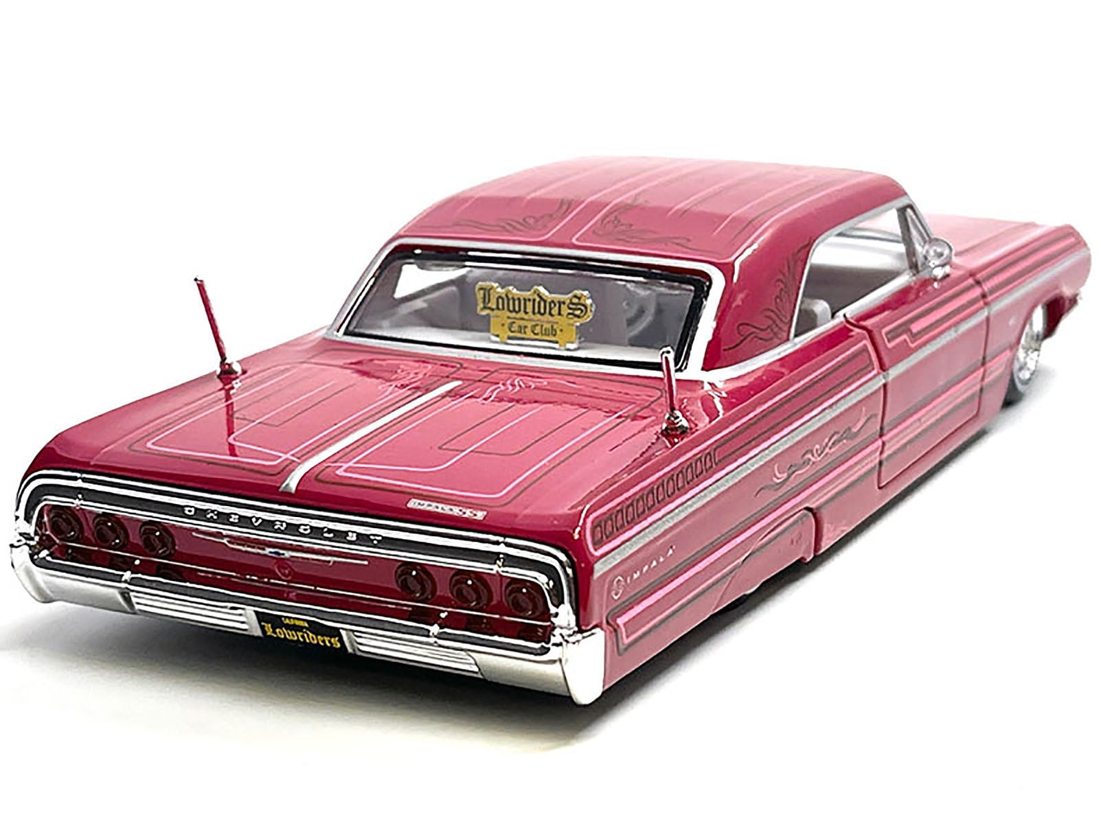 マイスト Mijo LOWRIDERS 1/25 1965 エルカミーノ RED 1965 CHEVROLET EL CAMINO LOWRIDER CANDY RED 1/25 DIECAST