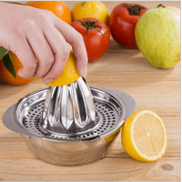 Stainless Steel Lemon Lime Squeezer Kitchen Manual Citrus Press Juicer Hand Press Squeezer Tool