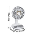thumbnail image 3 of Kbndieu USB Desk Fan, Small Quiet Powerful 3 Speeds, Personal Mini Portable Desktop Table Fans, Cooling for Home Office Car Travel Indoor Outdoor, 3 of 6