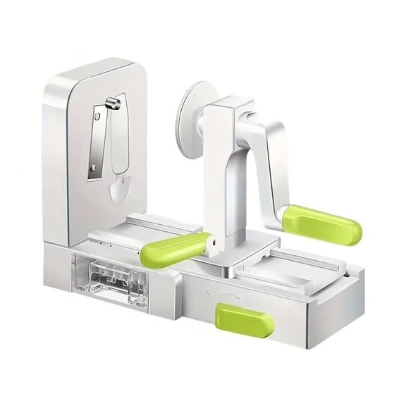 1pc vegetable spiral slicer, manual zucchini pasta maker with sturdy base, potato spiral slicer, multifunctional vegetable slicer, fruit grater, kitchen supplies, kitchen gadgets