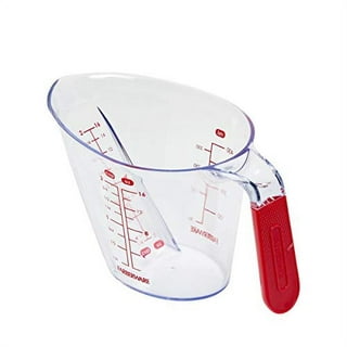 Cake Decor 4 Pieces Plastic Red Measuring Cups For Measurements SBAC-C –  Arife Online Store