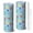 Pioneer Flower Floral, variant on Pioneer Flower Floral Print Pattern 20oz Skinny Tumbler with Straw & Lid, Double Wall Vacuum Insulated Cup, Leak-Proof, Cup Holder Friendly, Hot 6H Cold 12H
