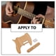 thumbnail image 5 of Yuarrent Bamboo golpeador placa trasera sólida 8 perillas interruptor punta golpeador tornillos accesorios para instrumentos estilo guitarra Accesorios para instrumentos musicales Yuarrent OD022565-00, 5 of 6