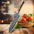 thumbnail image 3 of Kitchen Chef Knives Set with Chicken Shear,High Carbon Stainless Steel Slicing Knife Set of 3pcs,with Heavy Duty Bone Scissor, 3 of 7