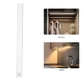 thumbnail image 3 of Barra De Luz Para Armario De Pared, 3 Modos, 50 Cm, Luz LED Recargable Plateada Para Armario, Súper Delgada Para Cocina, 3 of 7