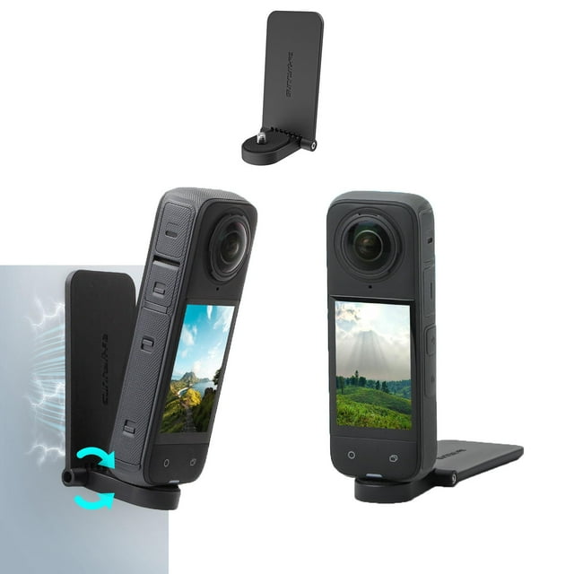 Soporte de montaje magnético para Insta360 X5 X4 con tornillo de 1/4