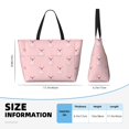 thumbnail image 4 of Fotbe Pig Polka Dot Bolsa de Viaje para Playa - Resistente al Agua, Bolsa Tote de Gran Capacidad y Ligera con 7 Bolsillos para Mujeres y Hombres, 4 of 7