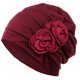 thumbnail image 1 of Gorros de quimioterapia TANGJMXG turbantes para pacientes con cáncer 55-65 cm color rojo vino, 1 of 5