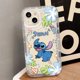 thumbnail image 3 of Lovely Disney Stitch Phone Case for Samsung Galaxy S24 Ultra S23 S22 S21 FE S20 Plus Note 20 10 Pro A34 A54 A33 A53 Clear Cover, 3 of 5