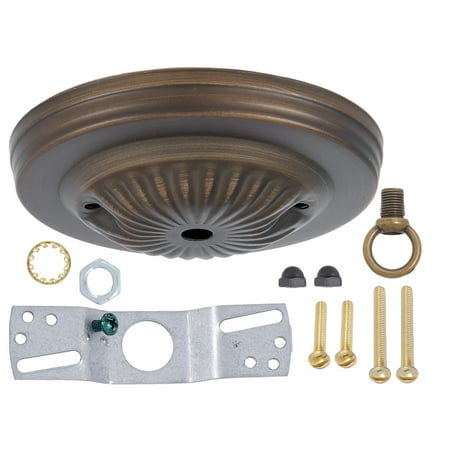 Golden Bronze Light Kit - B&P Lamp® Antique Bronze Canopy Kit