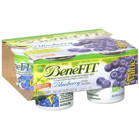 Great Value: Blueberry Yogurt, 16 oz