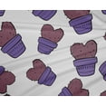 thumbnail image 5 of oneOone Polyester Lycra Purple Fabric Cactus Sewing Material Print Fabric By The Yard 56 Inch Wide, 5 of 5