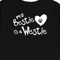 thumbnail image 4 of Inktastic Bestie Westie Boys or Girls Long Sleeve Toddler T-Shirt, 4 of 5