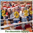 thumbnail image 5 of 10-100 piezas de tela no tejida sombreros de Papá Noel para Navidad para adultos y niños, gorros navideños, gorros, decoración para fiestas de Año Nuevo y festivales, 5 of 5
