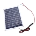thumbnail image 1 of Kit De Controlador De Panel Solar De 40w, Panel Solar Monocristalino De 40W Con Controlador De Carga Solar MPPT Para Barco, Remolque, RV, 1 of 7