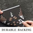 thumbnail image 6 of Brown Striped Geometric Pattern Door Rugs,Washable Non Slip Door Mats Indoor,Decorative Door Mats,Entry Mat Indoor for Entrance,Bedroom,Kitchen,Bathroom,16"x47", 6 of 6