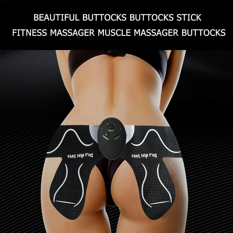 Ltesdtraw Hip Trainer Buttock Tighter Lifter EMS Vibration Muscle Stimulator  (White) 