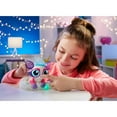Lil' Gleemerz Glittereez Dazzette Friend, Light up Interactive Toy