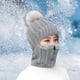 thumbnail image 4 of Gorro de Invierno Baoblaze Bufanda de Sombrero de Invierno para Mujer Gris, 4 of 8