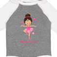 thumbnail image 4 of Inktastic Ballerina Tutu Princess Girls Long Sleeve Baby Bodysuit, 4 of 5