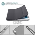 thumbnail image 7 of ProCase iPad Air (3rd Gen) 10.5" 2019 / iPad Pro 10.5" 2017 Case, Ultra Slim Lightweight Stand Smart Case Shell with Translucent Frosted Back Cover for Apple iPad Air (3rd Gen) 10.5" 2019 –Space Gray, 7 of 7