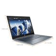 thumbnail image 6 of HP Chromebook 15.6" Full HD Touchscreen, Intel Core i3-8130U, 4GB SDRAM, 128GB eMMC, Audio by B&O, Ceramic White/Cloud Blue, Backlit Keyboard, 15-de0518wm, 6 of 7
