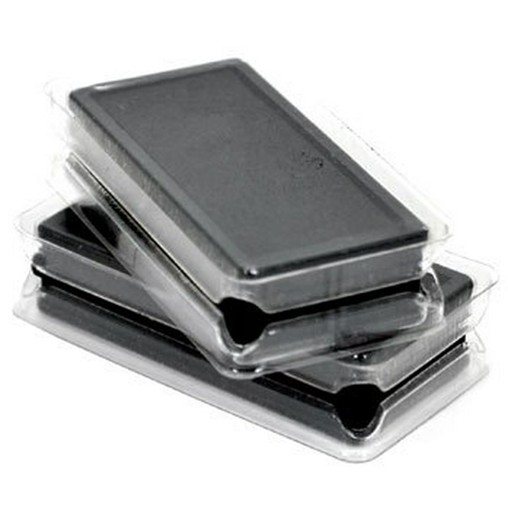 Identity Theft Protection Stamp Ink Refill Large Set of 2 Double