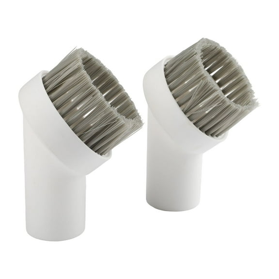 2 Pack 32Mm Round Dusting Brushes For Vacuum Cleaners Soft Bristle Tools