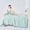 Green, variant on Fmbmuo Summer Cooling Quilt Circle Print Black Edge Lightweight Breathable Air Conditioner Blanket Machine Washable Twin Size (Blue)