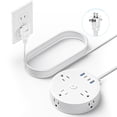 thumbnail image 1 of Power Strip Yozisital de 2 a 3 clavijas, 6 enchufes, 4 USB de 15 pies, 1 of 7