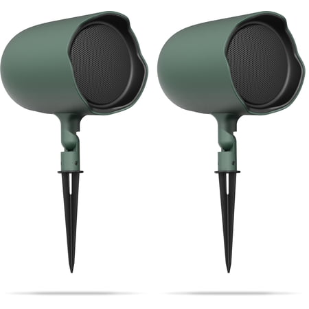 JBL - GSF6 6.5" 200W 8 Ohm and 70V/100V Ground-Stake Landscape-Outdoor Speaker, (Pair) - Green - image 2