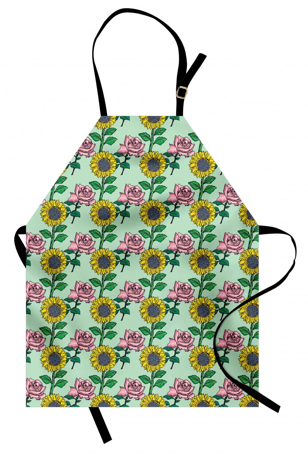Details about   Ambesonne Blooming Apron Unisex Kitchen Bib with Adjustable Neck Cooking Baking 