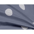 thumbnail image 5 of oneOone Rayon Dusty Blue Fabric Polka Quilting Supplies Print Sewing Fabric By The Yard 56 Inch Wide, 5 of 8