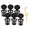 thumbnail image 1 of Cápsulas K reutilizables para filtros de café rellenables universales, 1 of 6