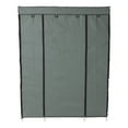 thumbnail image 2 of Tcbosik 67" Portable Closet, Dustproof Cloth Wardrobe, Storage Rack Garment Shelf Organizer, 2 of 5