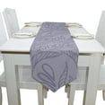 thumbnail image 4 of EREHome Purple Pattern Table Runner Table Top Decoration Home Decor 13x90 inches, 4 of 5