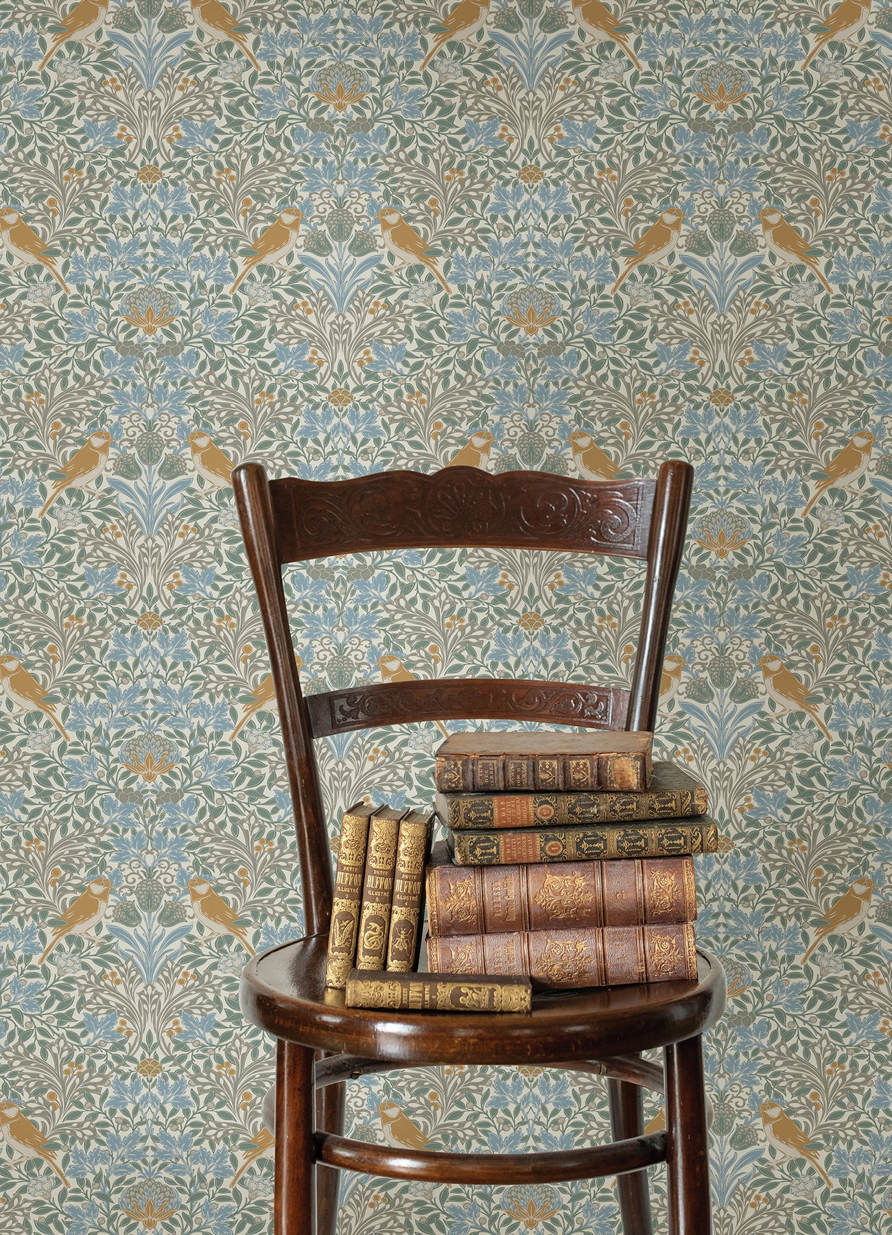 Garden Aviary Peel and Stick Wallpaper