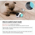 thumbnail image 5 of Remote Control Smart Electric Cat Toy,Interactive Cat Toys for Indoor Cats,Gravity Automatic Mobile Car Toy,Cat Mouse Toys,Moving Cat Toy, USB Rechargeable (Blue), 5 of 7