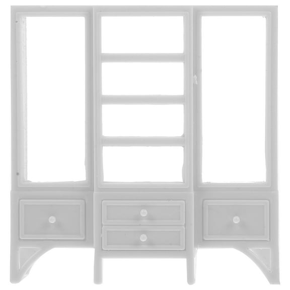 unbranded Doll House Cabinet Model Doll House Accessories Miniature Furniture Decor Model