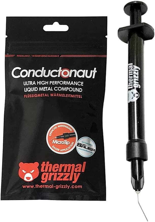 Buy Thermal Grizzly Conductonaut Thermal Grease 1 Gram Set + 3