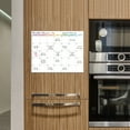 thumbnail image 6 of Clever Clean Non-Magnetic Dry Erase Calendar for Fridge, Reusable Calendar with 6 Dry Erase Markers, Dry Erase Fridge Calendar, Whiteboard Calendar Sticks to Any Smooth Surface, 6 of 6