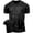 T-Shirt Black On Black, variant on Beast Mode Workout Shirt for Men – Motivational Gym T-Shirt, Athletic Fitness Wear for Lifters, Military Green with Sleeve Logo, Small