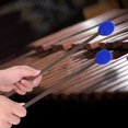 thumbnail image 3 of Filfeel Short Marimba Instrument, 4pcs Marimba Mallet, 2 Colors Beginners For Music Play Percussion Bell Professionals, 3 of 8