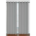 thumbnail image 1 of Solid Blackout Grommet Panel, 52x84 Inch, Silver, 1 Panel, 1 of 2